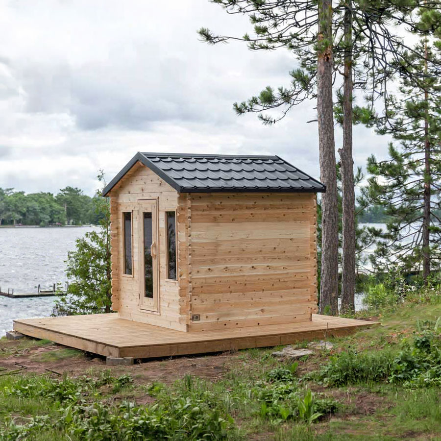 Canadian Timber Georgian Cabin Sauna (CT Cabin Saunas, CTC88)